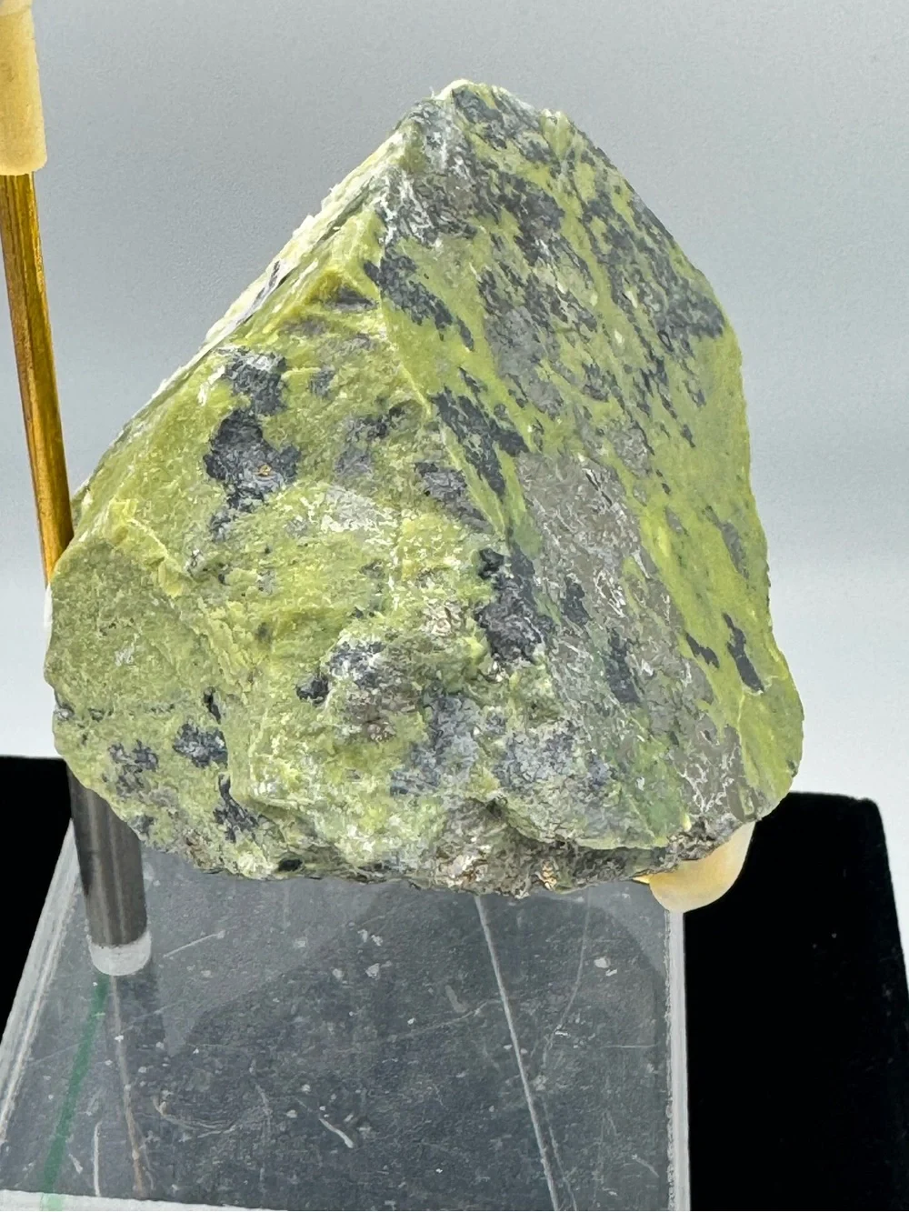 Serpentine and Pyrite